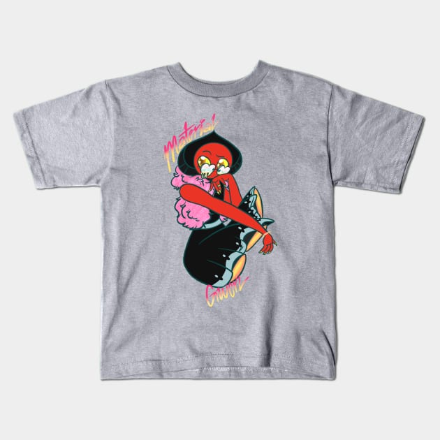 Material Gworl Kids T-Shirt by Bluejayluvsall